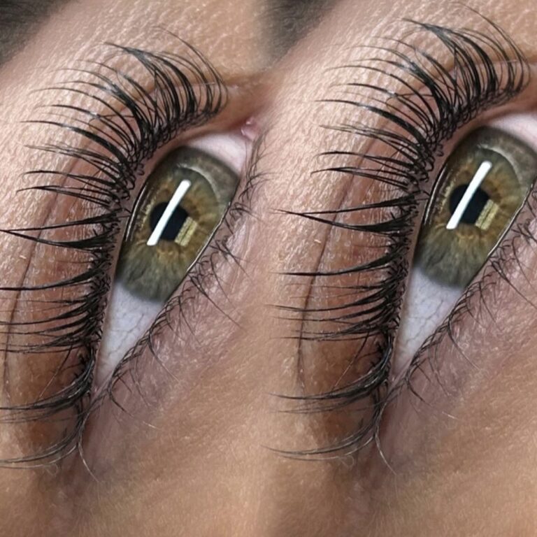 Lash Lift example