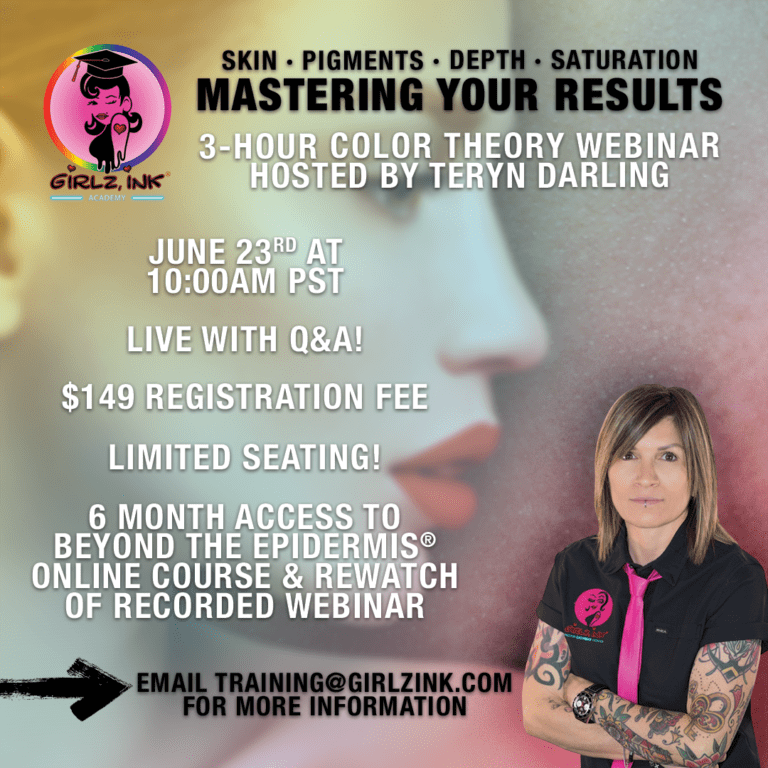 skin undertones webinar flyer - mastering your results